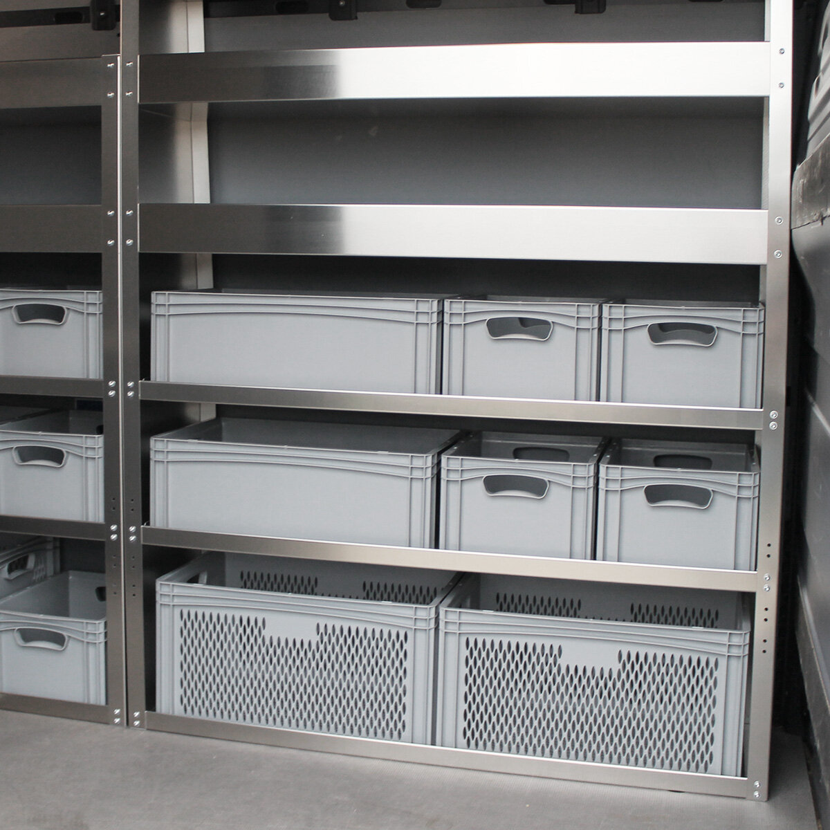 Bulli Regalsysteme - Euroboxen