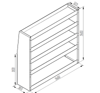 Alu Fahrzeugeinrichtung Modell Bulli" 148x140x38cm...