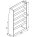 Regalsystem Bulli 100x168x25cm (BxHxT)