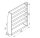 Regalsystem Bulli 148x168x25cm (BxHxT)
