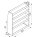 Regalsystem Bulli 125x140x32cm (BxHxT)