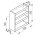 Regalsystem Bulli 100x110x38cm (BxHxT)