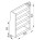 Regalsystem Bulli 100x140x38cm (BxHxT)