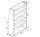 Regalsystem Bulli 100x168x38cm (BxHxT)