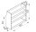 Regalsystem Bulli 125x110x38cm (BxHxT)