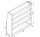 Regalsystem Bulli 148x140x38cm (BxHxT)