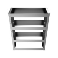 Kasten - Regalsystem mit höhenverstellbaren Fachböden