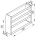 Alu Fahrzeugeinrichtung Modell Bulli" 148x110x38cm (BxHxT) B-Ware